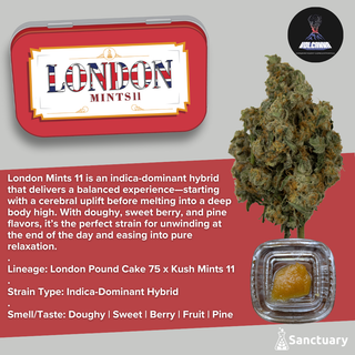 Baller Jar - London Mints 11 - Cured Resin Volcanna