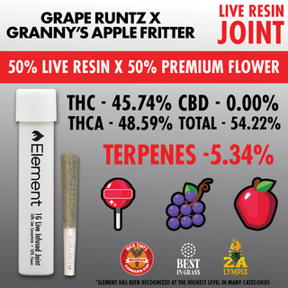 Grape Runtz x Granny's Apple Fritter Element