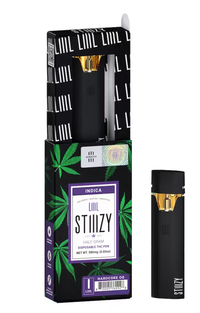 Hardcore Og Disposable Stiiizy STIIIZY Hardcore Og Disposable Stiiizy STIIIZY