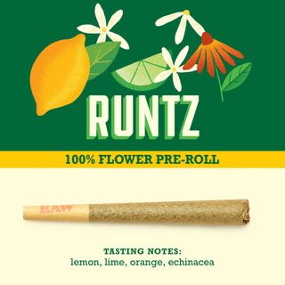 Runtz 1G Pre-Roll Paper Crane Provisions, LLC