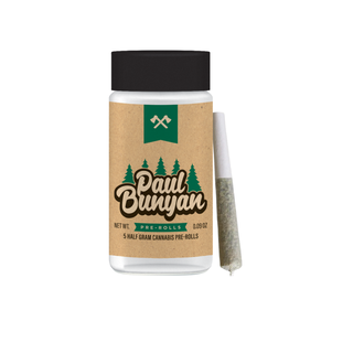 Cannabis Promo, Cannabis Sales, Cannabis Discounts, Cannabis on Sale, Paul Bunyan 5pk PR for $20 1