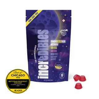 Snoozzzierberry (2:1:1 THC:CBN:CBG) incredibles