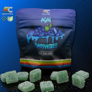Acai Sapphires 2:1 THC:CBN Certified Cultivators