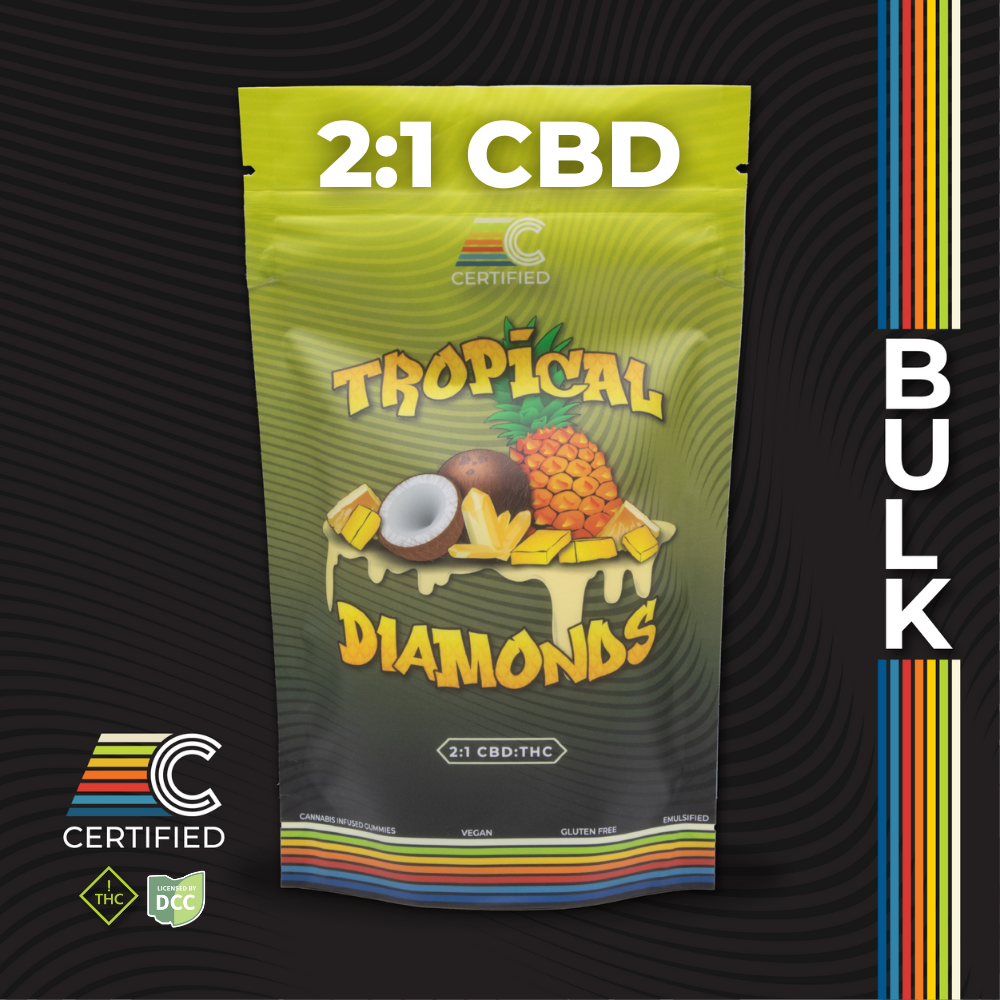 Tropical Diamonds 1:2 THC:CBD