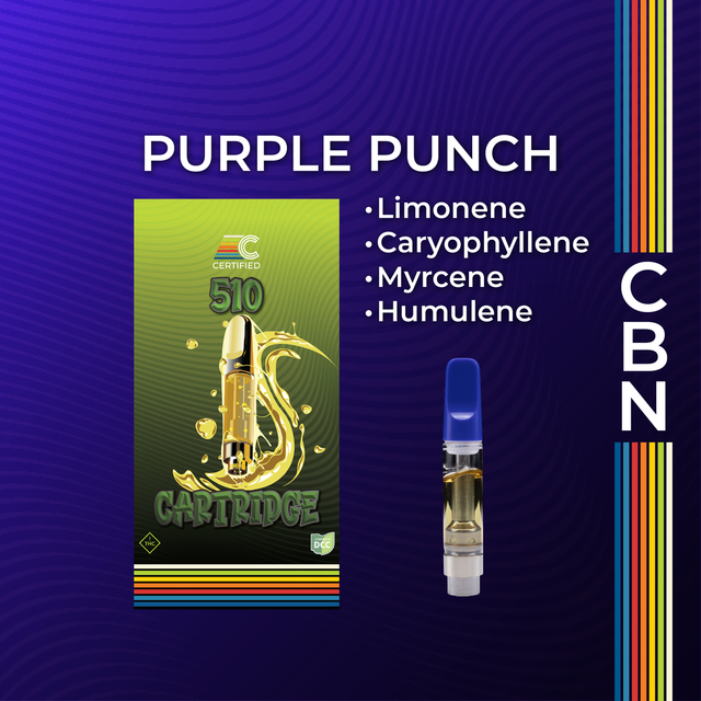 Purple Punch 2:1 THC:CBN Certified Cultivators