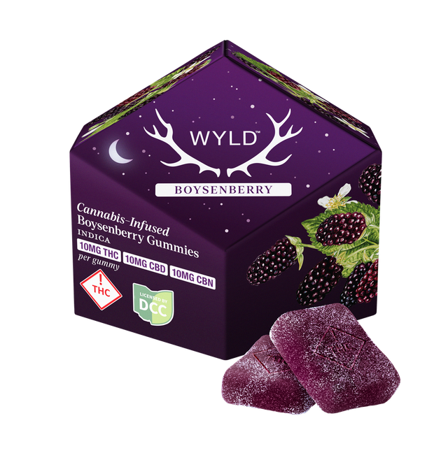 Boysenberry 1:1 THC:CBD:CBG Wyld