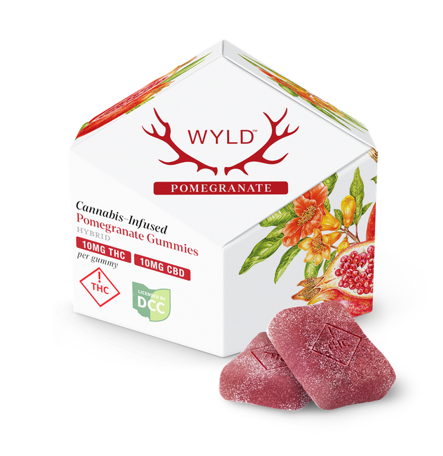 Pomegranate 1:1 THC:CBD Wyld