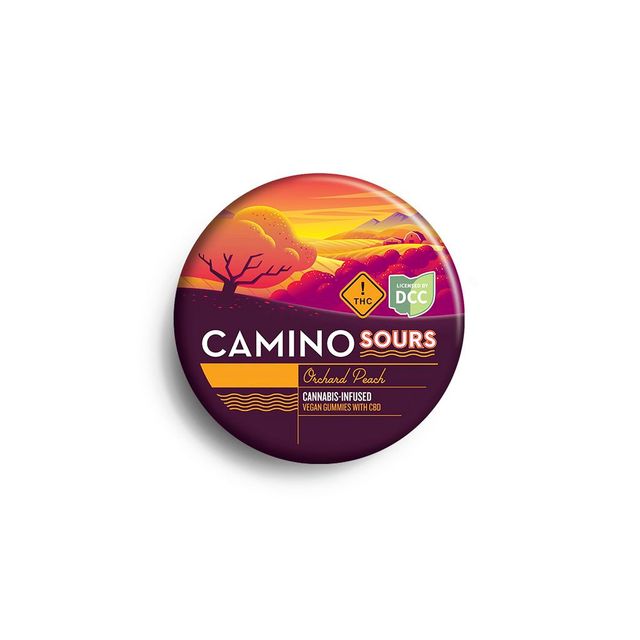 Orchard Peach Camino Sours Kiva