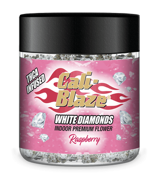 Raspberry White Diamonds Cali Blaze