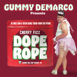 Cherry Fizz Dope Rope Gummy Demarco