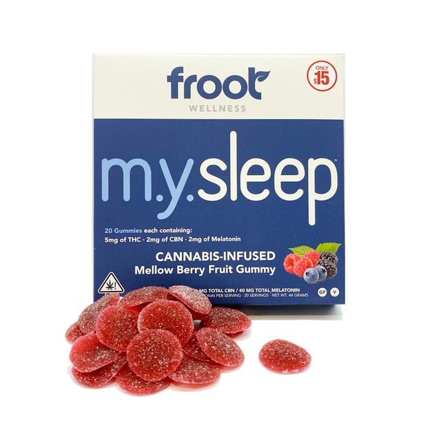 Froot My Sleep Mellow Berry 100mg Gummy Froot
