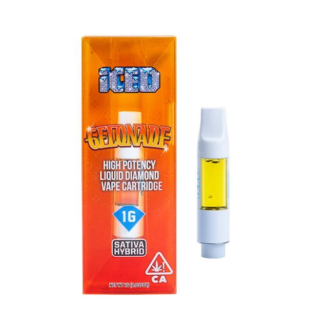 ICED - Vape Cartridge - 1g - Sativa - Gelonade ICED