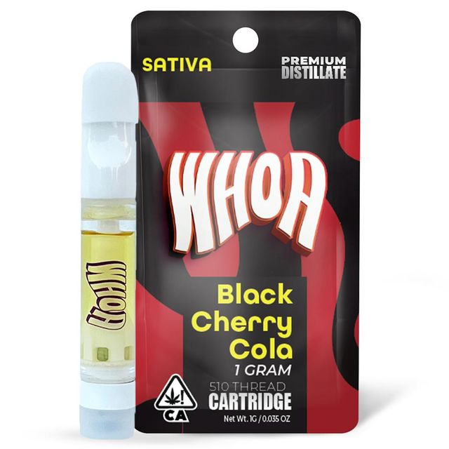 WHOA Vape AIO 1.0g Sativa Black Cherry Cola (10ct) WHOA