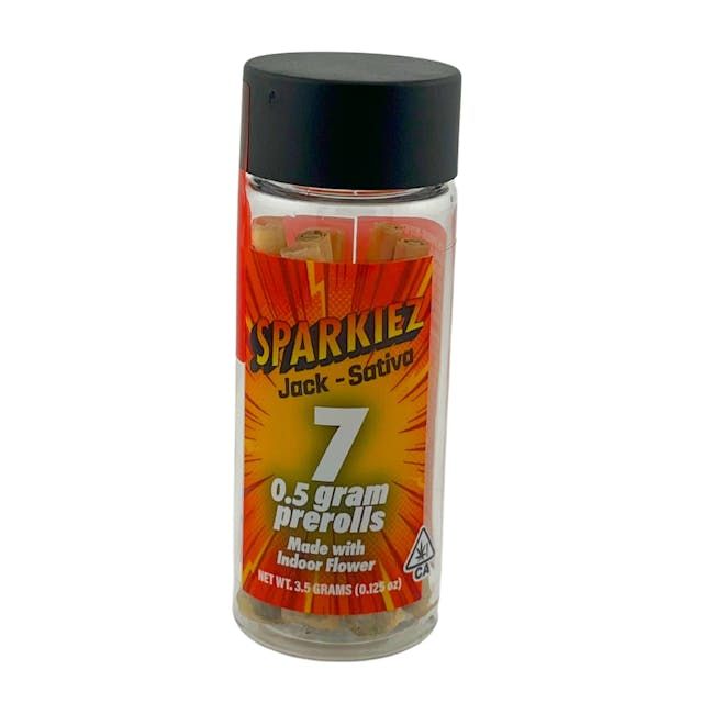 Sparkiez 7 Pack Sativa 3.5g Sparkiez
