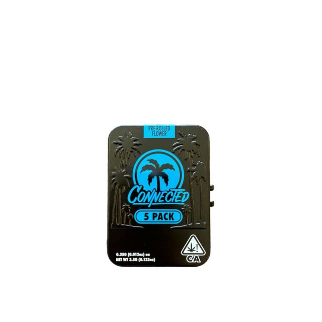 Connected - Pre-Roll Five Pack x.5g - Jack of Diam Connected