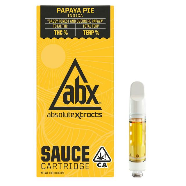Sauce Vape Cartridge Papaya Pie 1g ABX