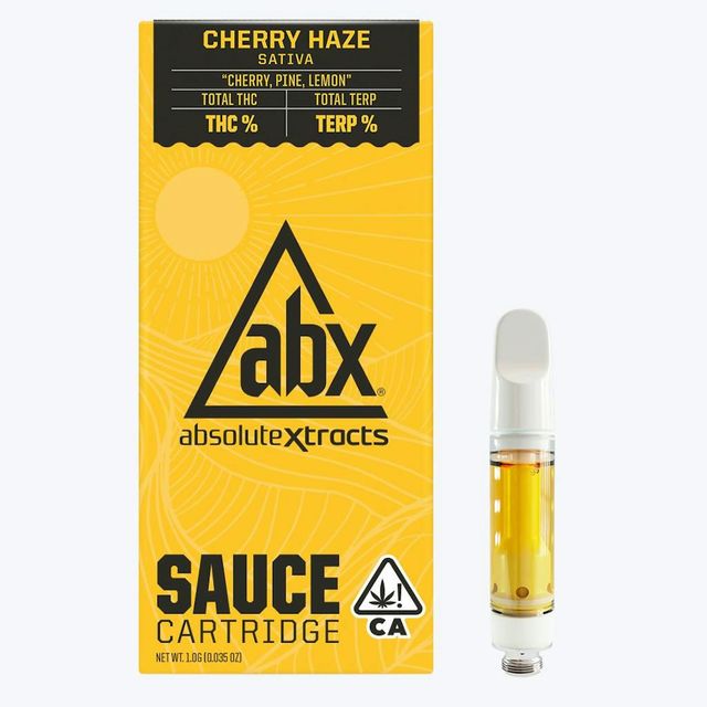 Sauce Vape Cartridge Cherry Haze 1g ABX