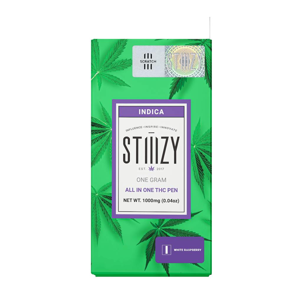Vape - WHITE RASPBERRY 1G All-In-One - STIIIZY