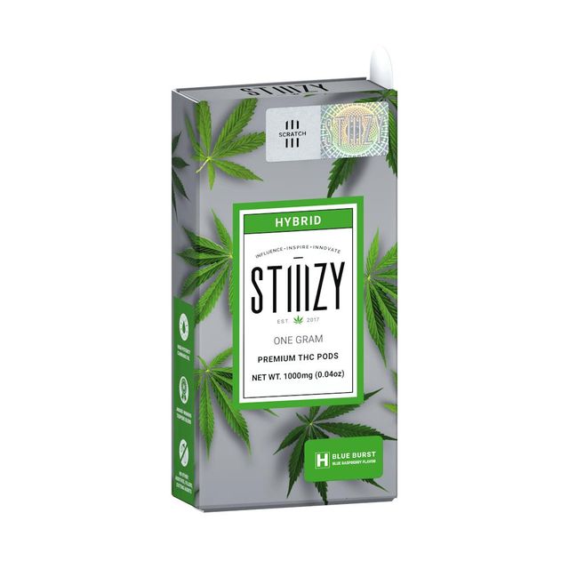 Vape Cartridge - BLUE BURST 1G Original THC Pod -  STIIIZY