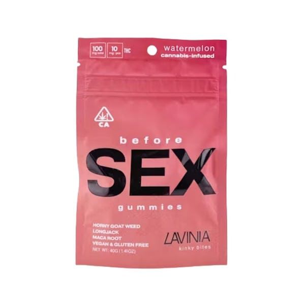 Lavinia Edibles Gummy 100mg Before SEX Watermelon  Lavinia