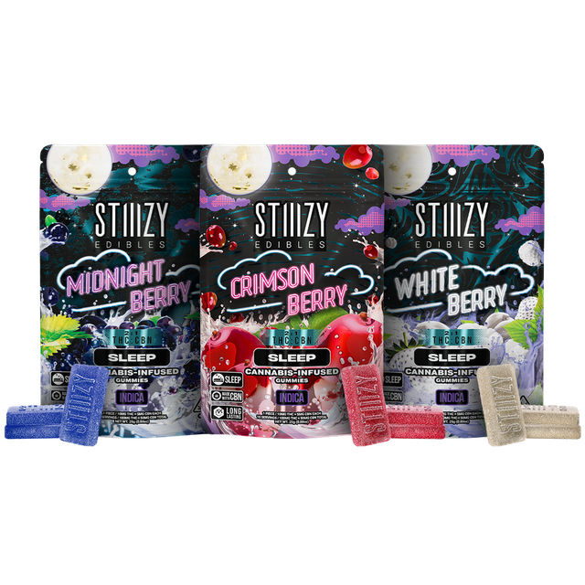 Crimson Berry - Sleep Edibles 100 MG - STIIIZY STIIIZY
