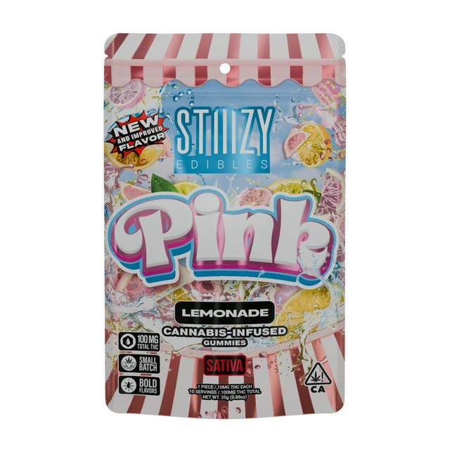 Pink Lemonade - 100mg - Gummies STIIIZY