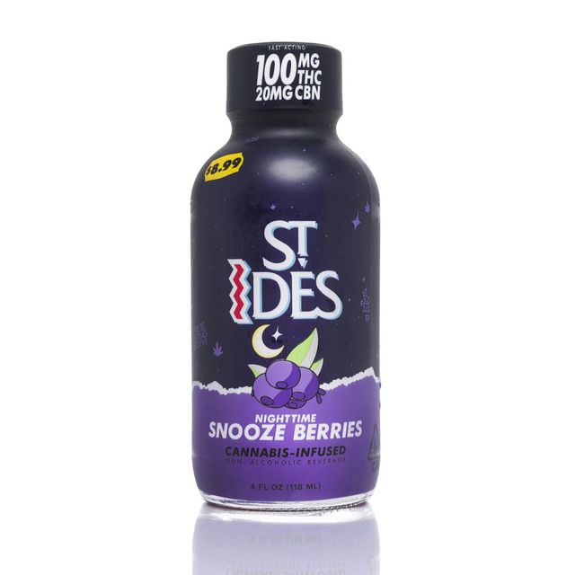 ST IDES - Snooze Berries | 4oz Shot 100mg + 20mg C St Ides