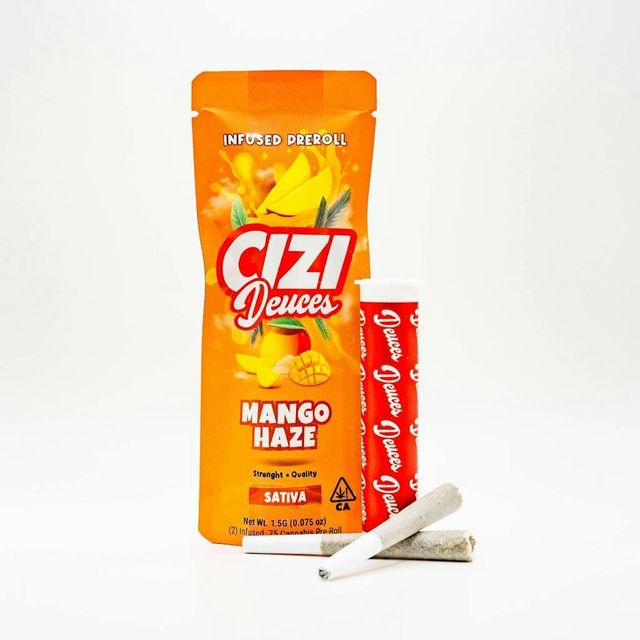 Cizi 2x0.75G Infused Pre-Roll - Mango Haze (S) Cizi