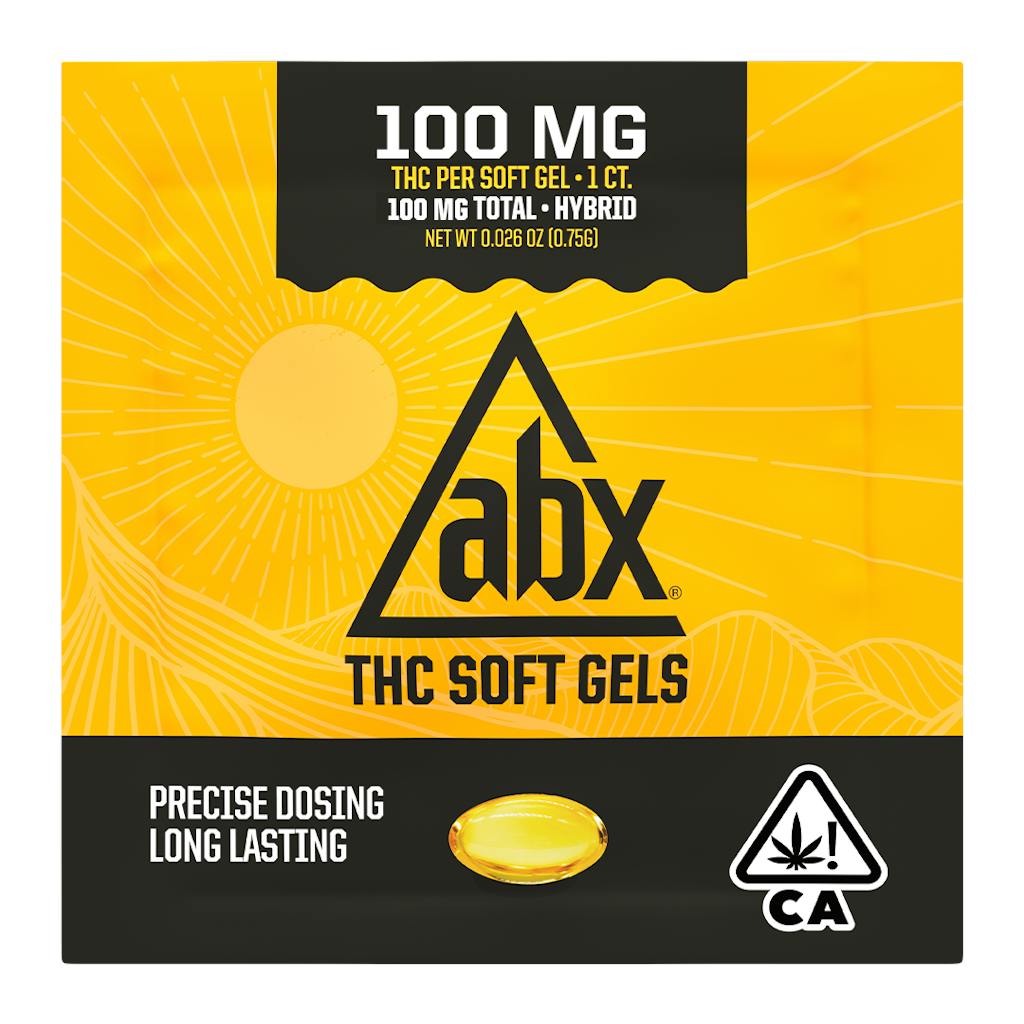 ABX — Soft Gels 100mg THC 1ct - 1ct - 100mg