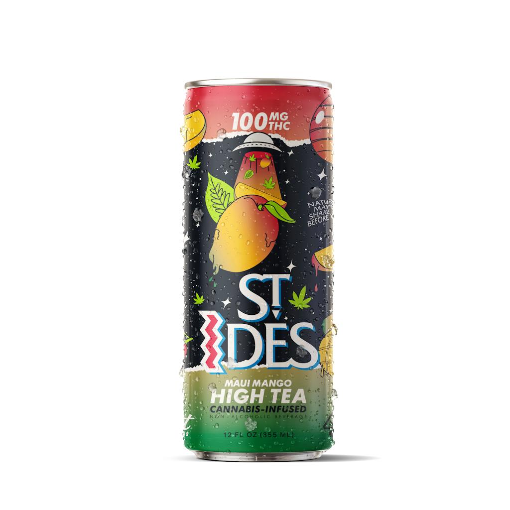 ST. IDES - MAUI MANGO 12OZ HIGH TEA 100MG