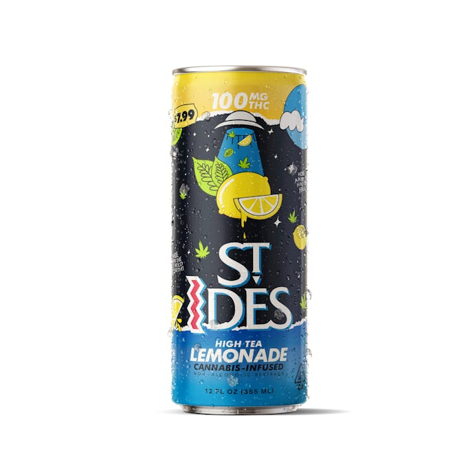 ST. IDES - LEMONADE TEA 12OZ. HIGH TEA 100MG