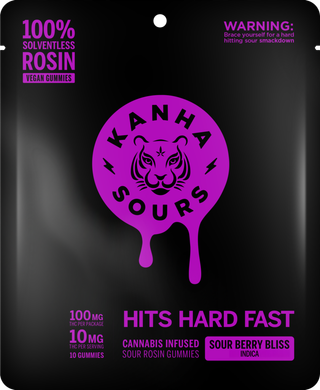 Sour Berry Bliss Rosin Gummies KANHA