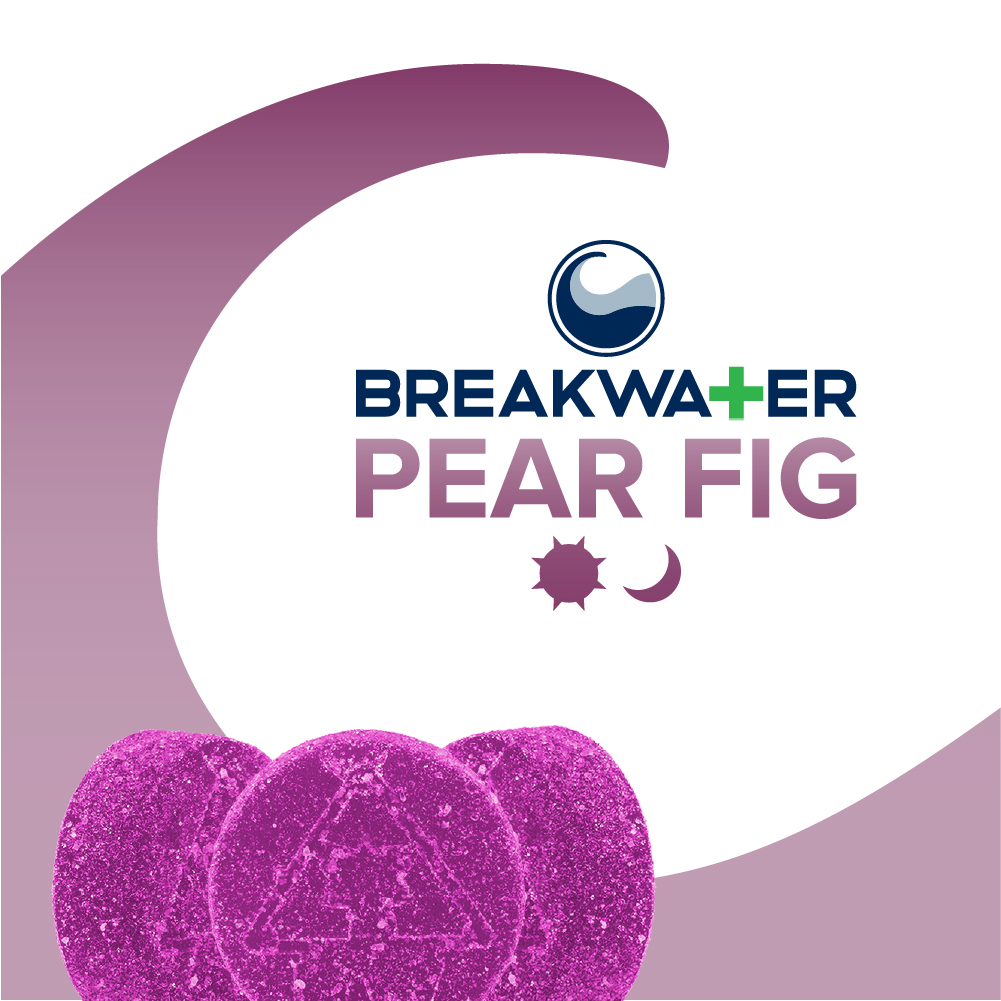 Breakwater Pear Fig Gummies 100mg 10pk