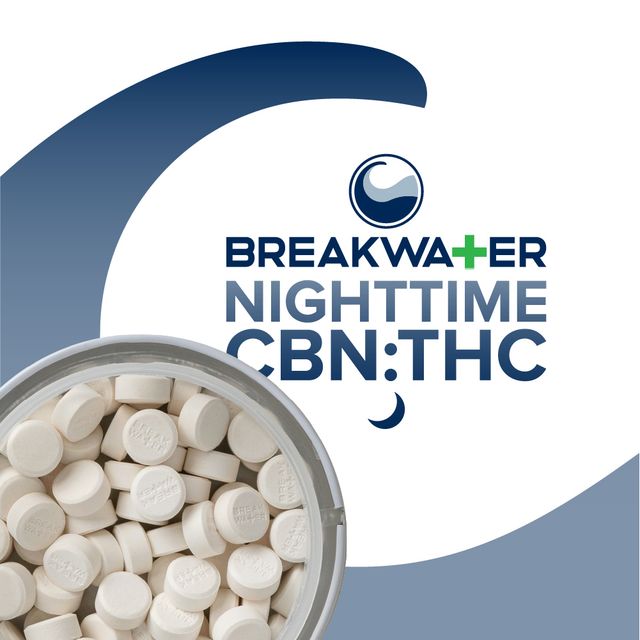 Nighttime CBN:THC Breakwater