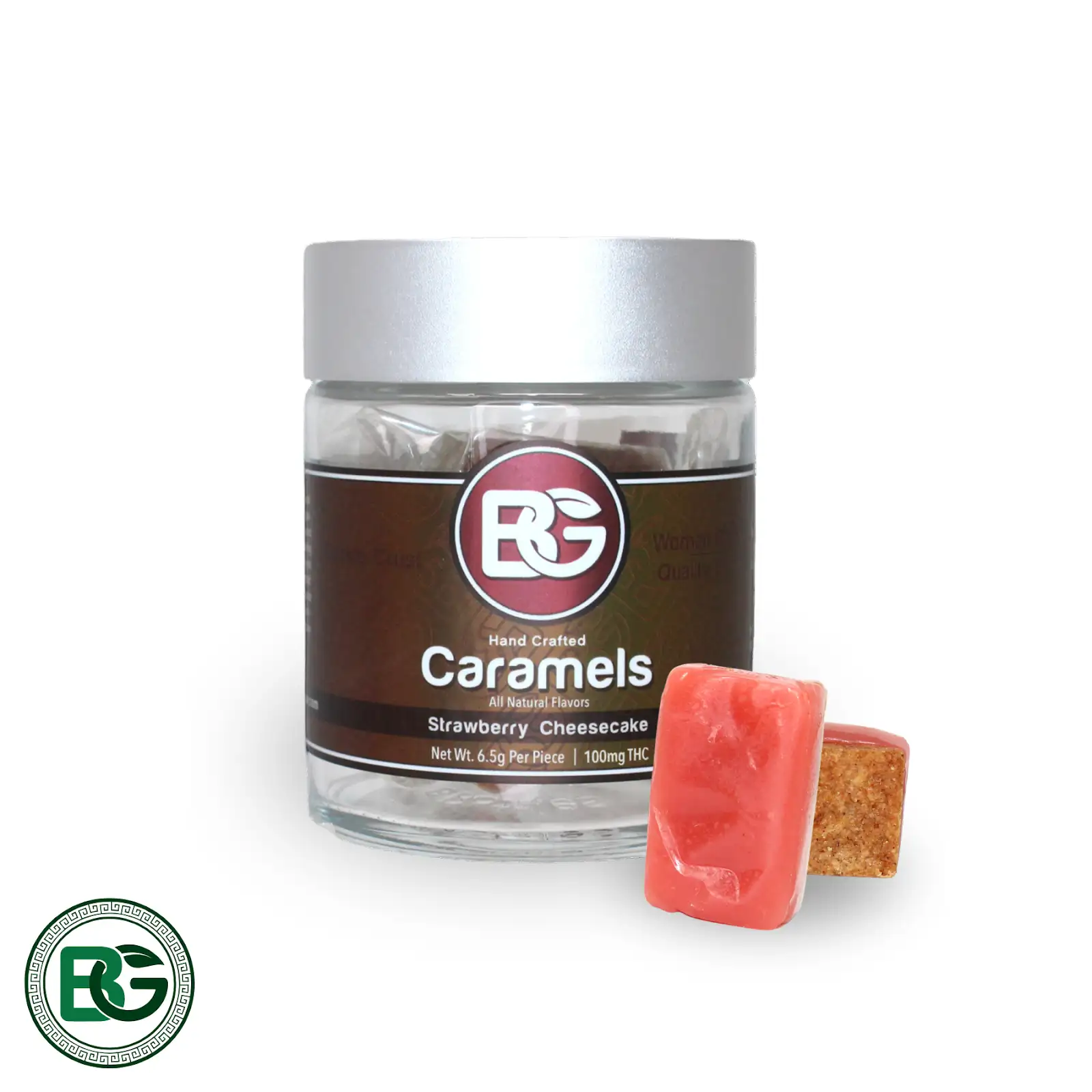 Strawberry Cheesecake Caramels