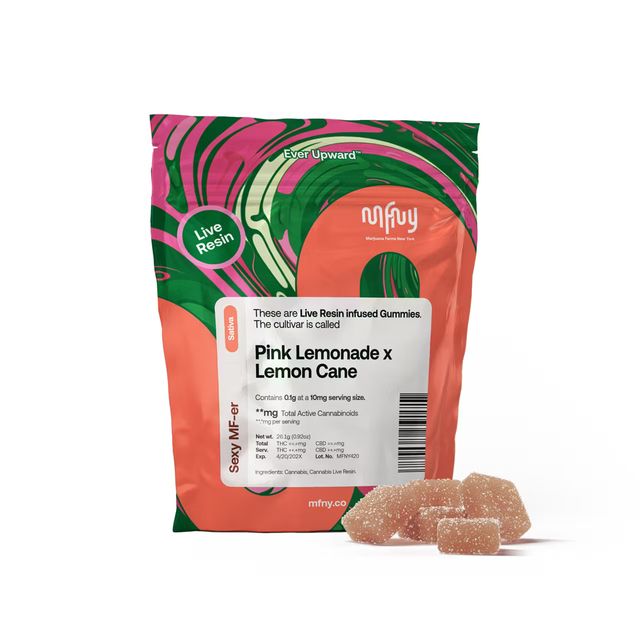 Pink Lemonade x Lemon Cane Live Resin Live Resin Gummies