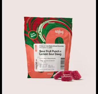 Sour Fruit Punch x Lemon Sour Dawg Live Resin Gummies