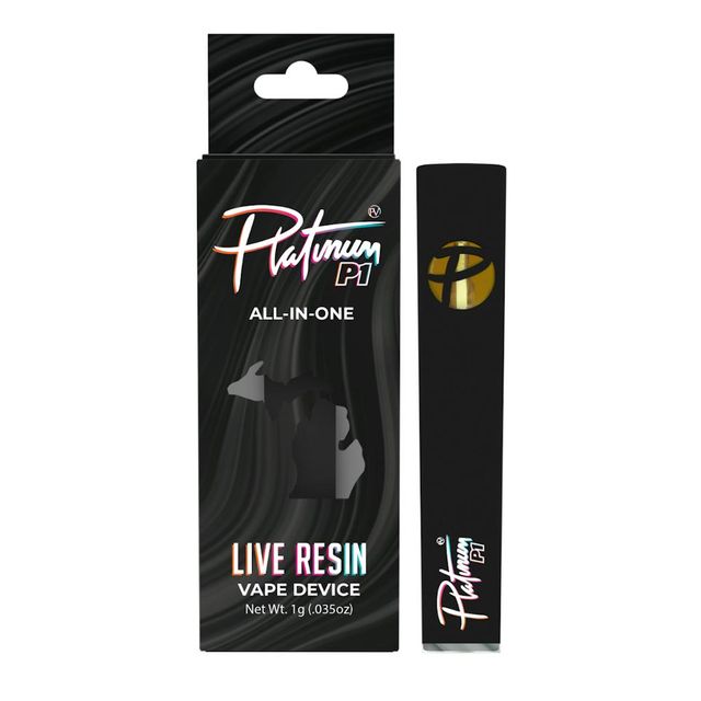 Platinum Vape Live Resin Pineapple Express All In  RWB