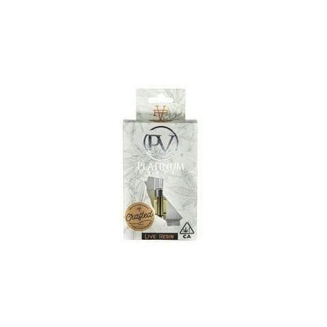Platinum Vape Live Resin Jelly Rancher Cartridge RWB