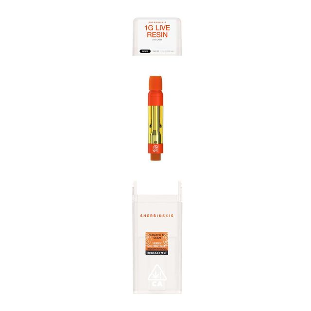 510 Live Resin Cart 1g Lemon Matcha Sherbinskis
