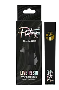 Platinum Vape Live Resin King Louis XIII All In On RWB