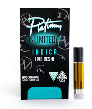 Platinum Vape Live Resin Forbidden Gusherz Cartrid RWB