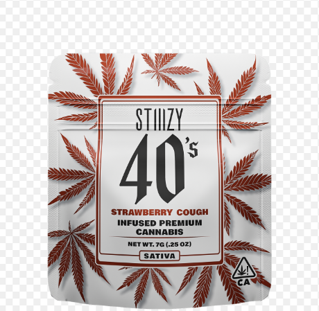 Mylar-40's-Strawberry Mango-7g STIIIZY