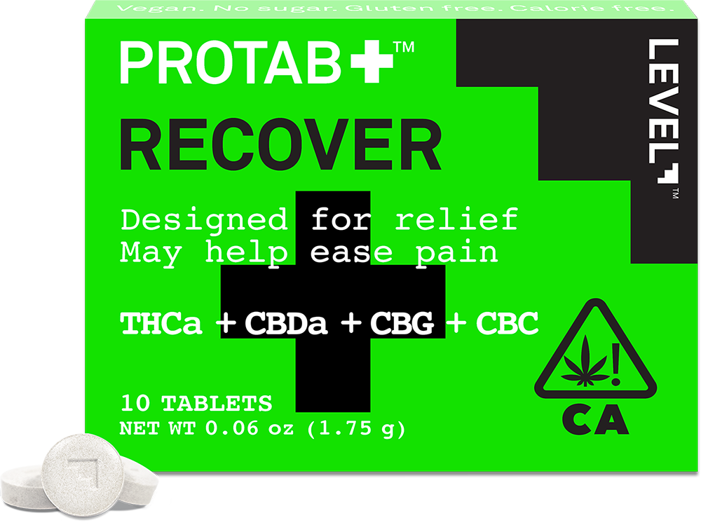 Protab Recover CBD+CBG+CBC 10 Pack LEVEL