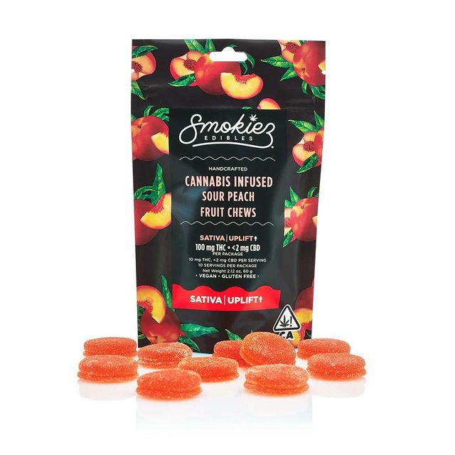 Sour Peach Smokiez 