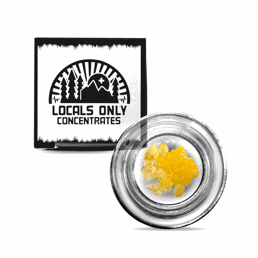 Locals Only Concentrates Lemon Cherry Gelato Wet Diamonds 1g