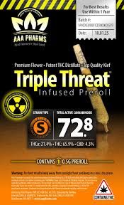 Triple Threat Sativa AAA Pharms