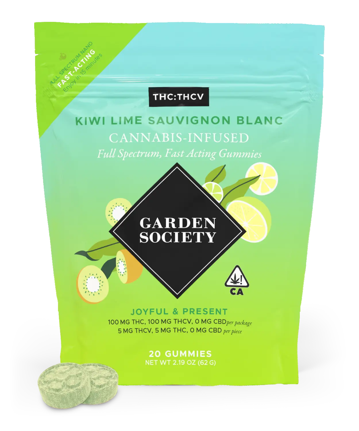 Kiwi Lime 1:1 THC:THCV Garden Society