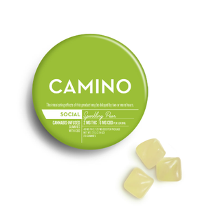 2Mg THC : 6Mg CBD | 'Social' Sparkling Pear Camino