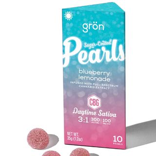 Grön Pearls 3:1 Blueberry Lemonade CBG:THC Pearls